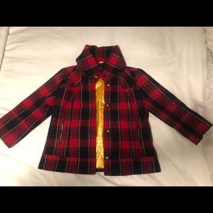 Plaid Cropped Jacked